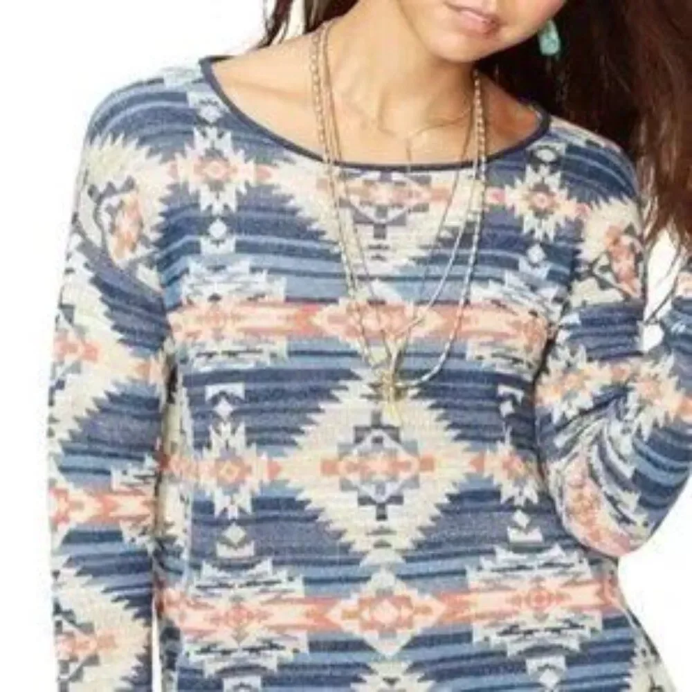 Ralph Lauren Denim & Supply Southwestern Cotton Sweater Size XS - Picture 6 of 6